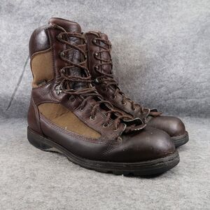 Danner Boots Men 13 Elk Ridge 8" Hunting Outdoor Waterproof Leather Canvas Brown